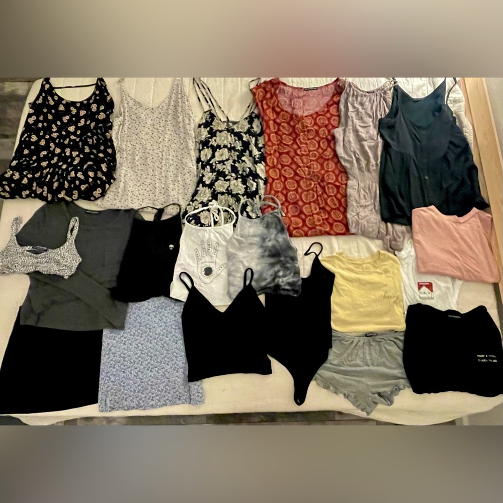 Brandy Melville 20+ LOT - Dress, halter, tank, skirt, shirt, romper, & more!!